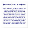 Eat meat and vegetables, nuts and seeds, some f... posters