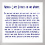 Eat meat and vegetables, nuts and seeds, some f... posters