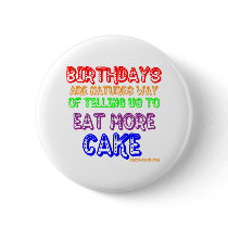 Eat More Cake! buttons
