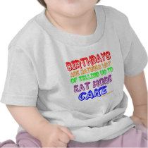 Eat More Cake! t-shirts