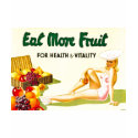 Eat More Fruit for Health & Vitality - Vintage t-shirts