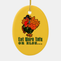 Eat More Tofu Ornament