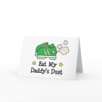 Eat My Daddy's Dust Kids Stationery cards by RunnerTeesGifts Eat My Daddy's Dust Kids Stationery cards
