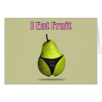 Eat pear cards