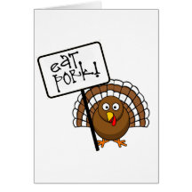 Eat Pork! Greeting Cards