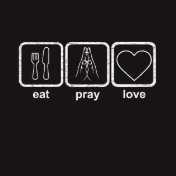 Eat Pray Love Dark T-Shirt