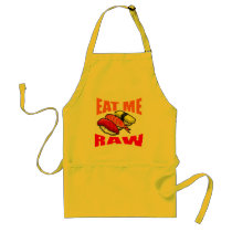 EAT RAW APRONS