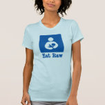 Eat Raw Breastfeeding / Nursing Icon Tshirt