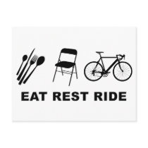 Eat Rest Ride Post Cards