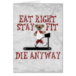 Eat Right - Stay Fit Card