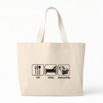 Eat Sleep Accounting Bags