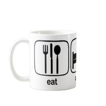 Eat Sleep Accounting mugs by poorrichards Eat Sleep Accounting mugs
