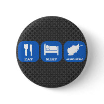Eat Sleep Afghanistan Pin