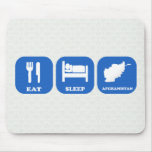 Eat Sleep Afghanistan Mousepad