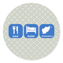 Eat Sleep Afghanistan Sticker