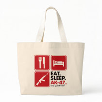 Eat Sleep AK-47 - Red bags