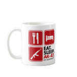 Eat Sleep AK-47 - Red Coffee Mugs