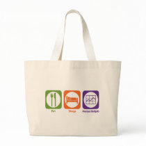 Eat Sleep Analyze Budgets Tote Bag