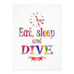Eat, Sleep and Dive Custom Announcements