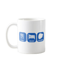 Eat Sleep Andorra Coffee Mugs