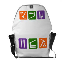 Eat Sleep Archaeology Messenger Bag