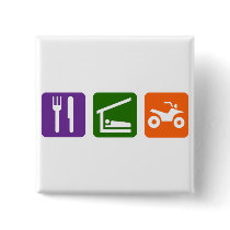 Eat Sleep ATV Buttons