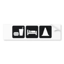 Eat Sleep AutoX Bumper Sticker