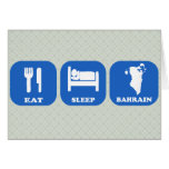 Eat Sleep Bahrain Cards