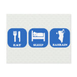 Eat Sleep Bahrain Postcards