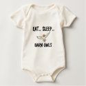 Eat Sleep BARN OWLS t-shirts