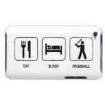 Eat Sleep Baseball iPod Touch Cases