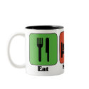 Eat Sleep Baseball mug