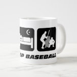 eat sleep baseball extra large mugs eat sleep baseball extra large mugs