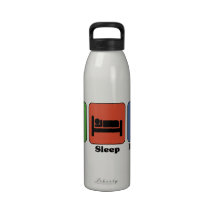 Eat Sleep Baseball Water Bottle