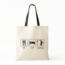 Eat Sleep Basketball Bags