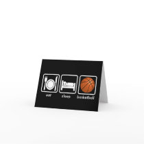 Eat, Sleep, Basketball Card