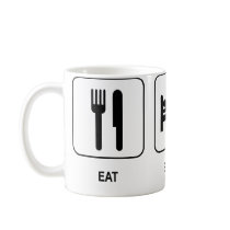 Eat Sleep Basketball Mug
