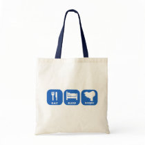 Eat Sleep Basque Canvas Bag
