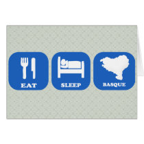 Eat Sleep Basque Cards