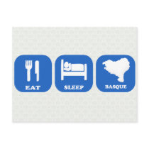 Eat Sleep Basque Postcards