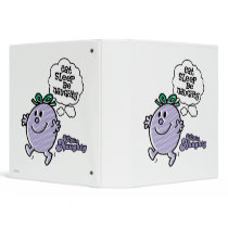 Eat Sleep Be Naughty Vinyl Binders