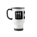 Eat Sleep Beer Pong Travel Mug
