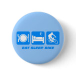 Eat sleep bike buttons
