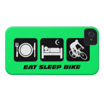 eat sleep bike iphone 4 case-mate case