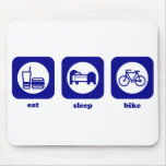 Eat. Sleep. Bike. Mousepad