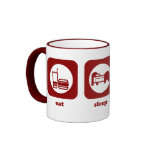 Eat. Sleep. Bike. Mug