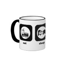 Eat. Sleep. Bike. Mug by sports_gear Eat. Sleep. Bike. Mug