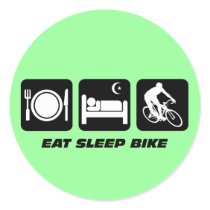 Eat sleep bike stickers by eatsleepboutique Eat sleep bike stickers