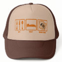 Eat Sleep Blackjack Trucker Hats