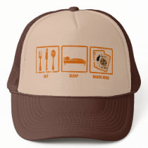 Eat Sleep Blackjack Trucker Hats